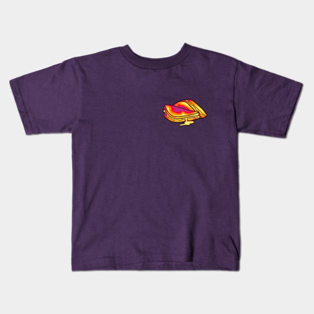 Retro Cheese Kids T-Shirt by ranchdressing